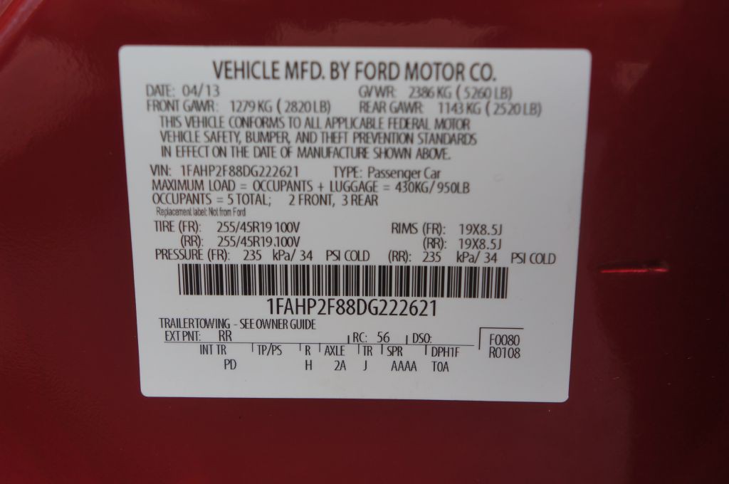 2013 Ford Taurus Image 43