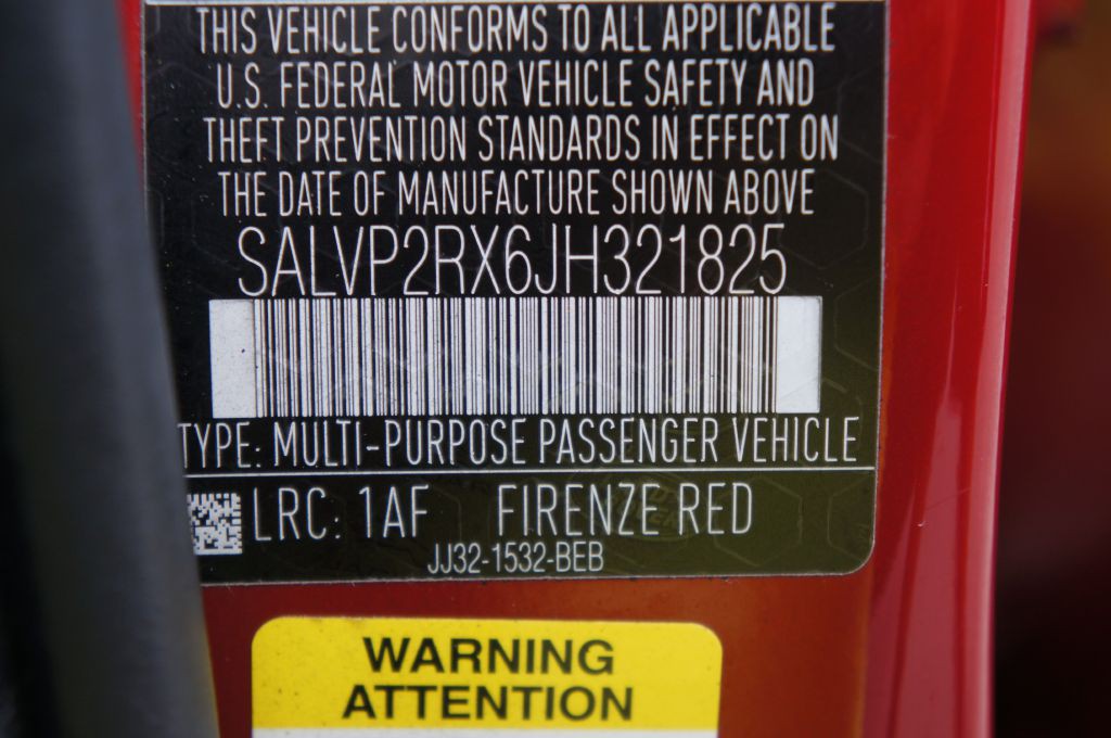 2018 Land Rover Range Rover Evoque Image 55