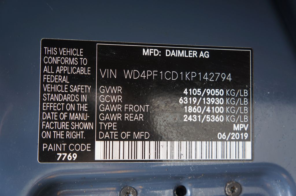 2019 Mercedes-Benz Sprinter Image 41