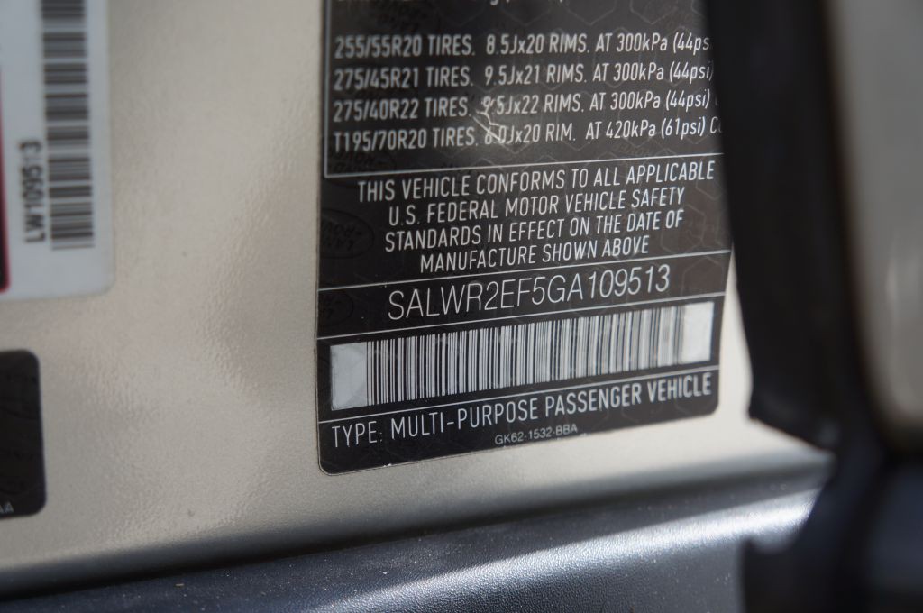 2016 Land Rover Range Rover Sport Image 56