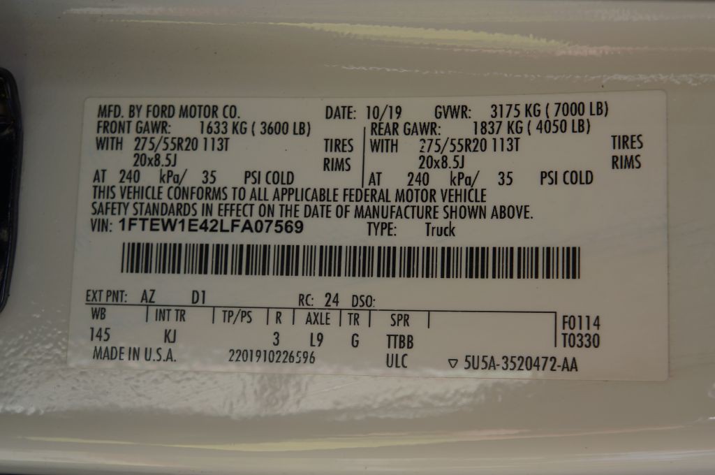 2020 Ford F-150 Image 58