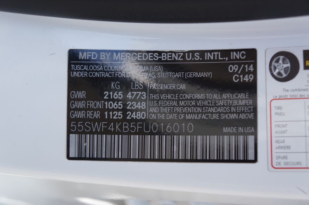 2015 Mercedes-Benz C-Class Image 46