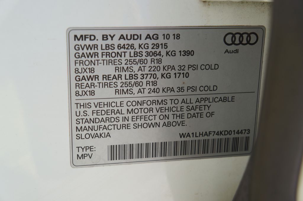 2019 Audi Q7 Image 60