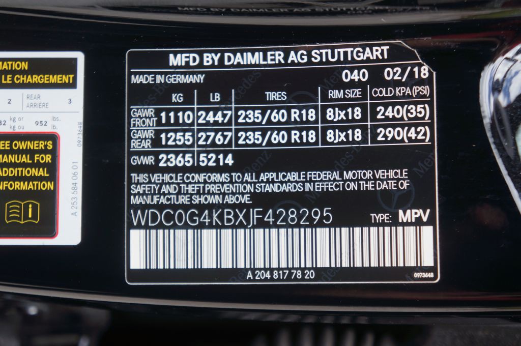 2018 Mercedes-Benz GLC-Class Image 49