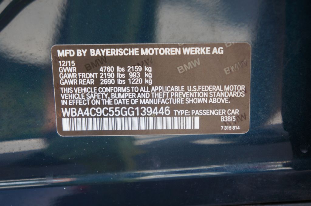 2016 BMW 4 Series Image 48