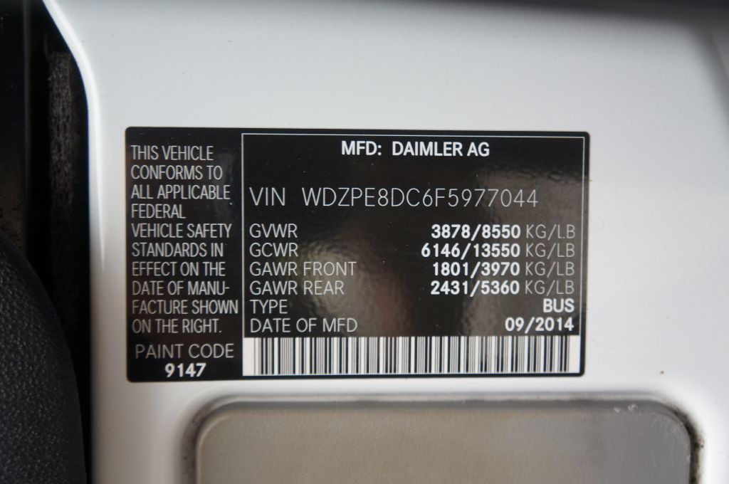 2015 Mercedes-Benz Sprinter Image 53