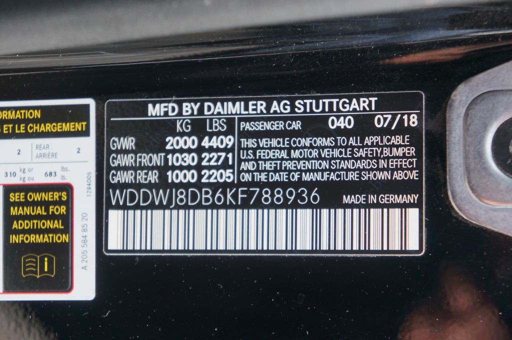 2019 Mercedes-Benz C-Class Image 59