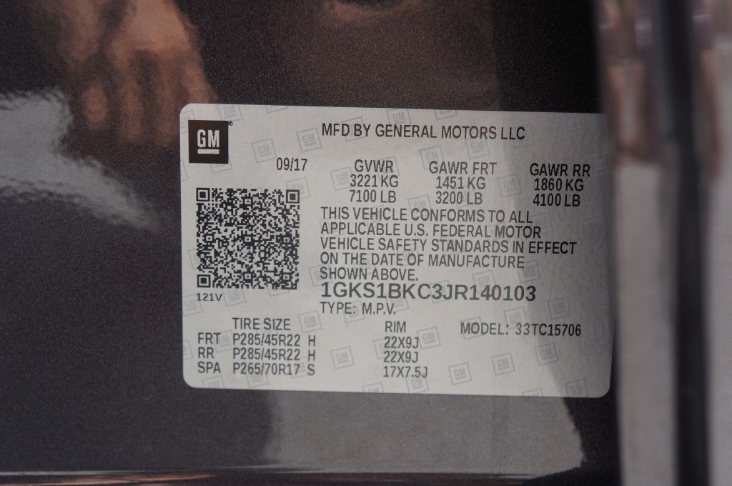 2018 GMC Yukon Image 55