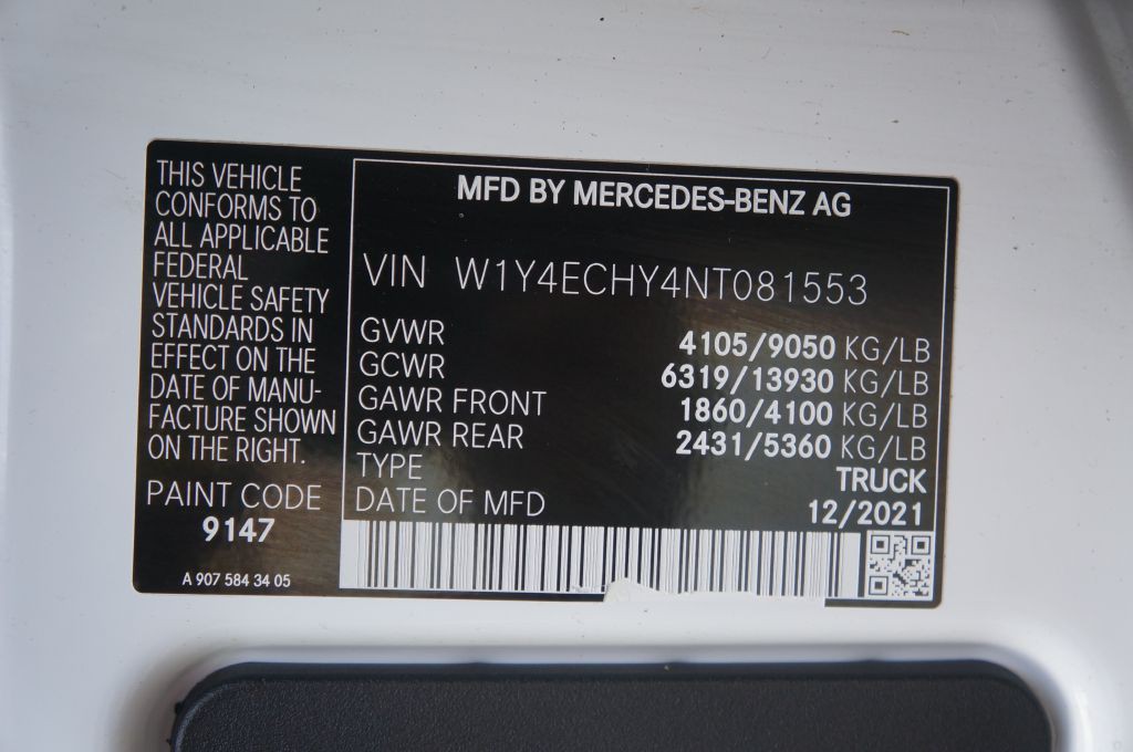 2022 Mercedes-Benz Sprinter Image 41