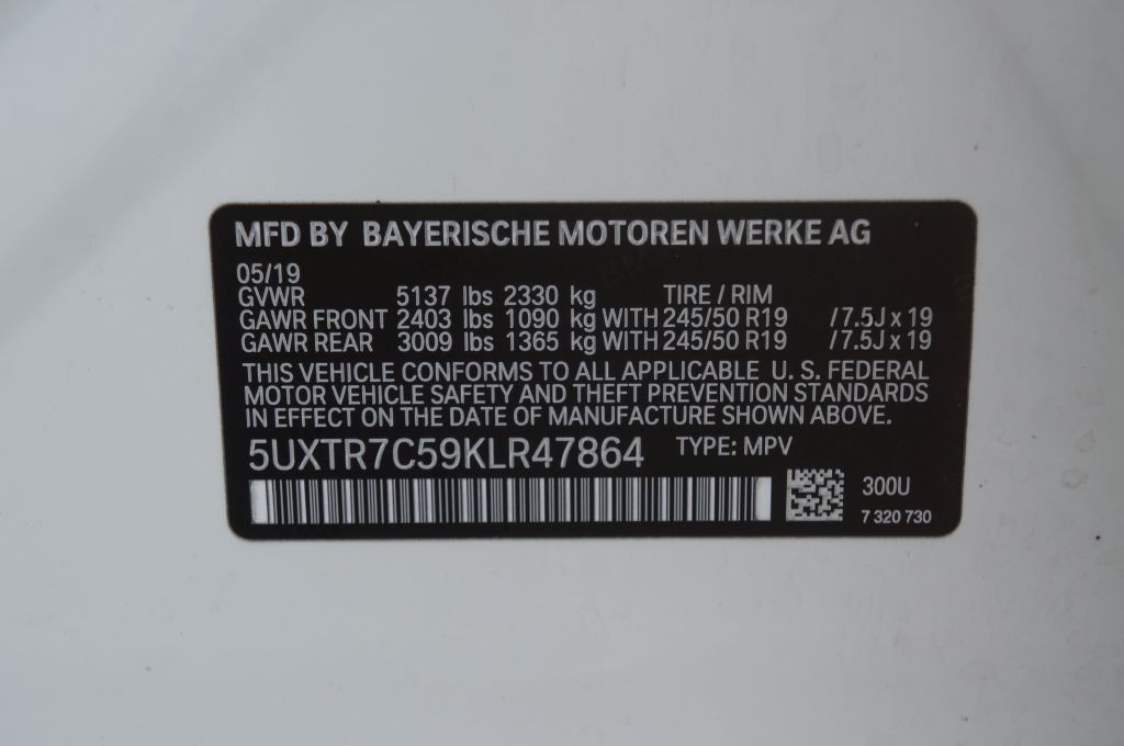 2019 BMW X3 Image 40