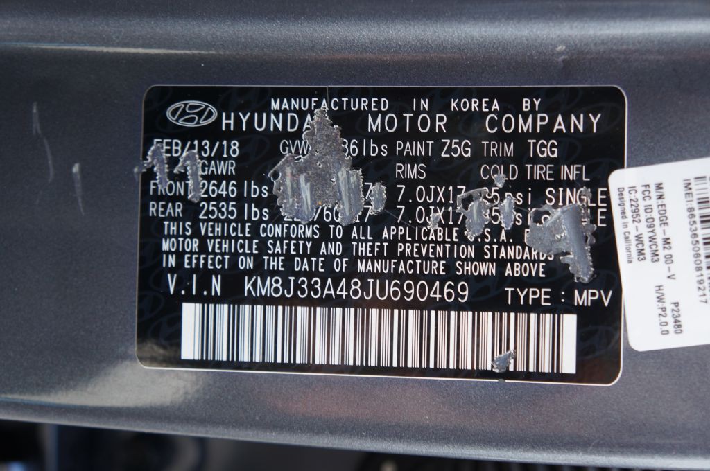 2018 Hyundai Tucson Image 13