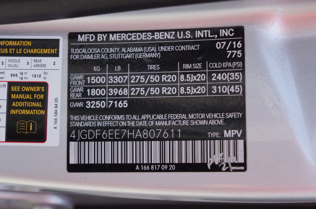 2017 Mercedes-Benz GLS-Class Image 48