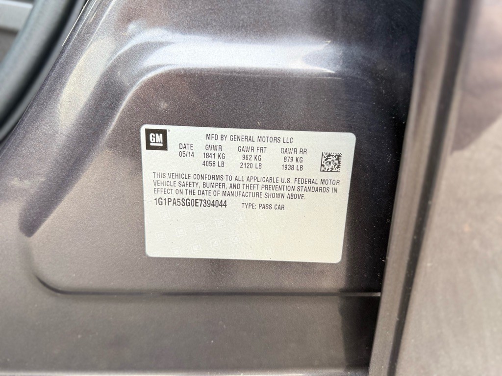 2014 Chevrolet Cruze Image 19