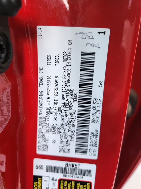 2015 Toyota Tundra Image 60