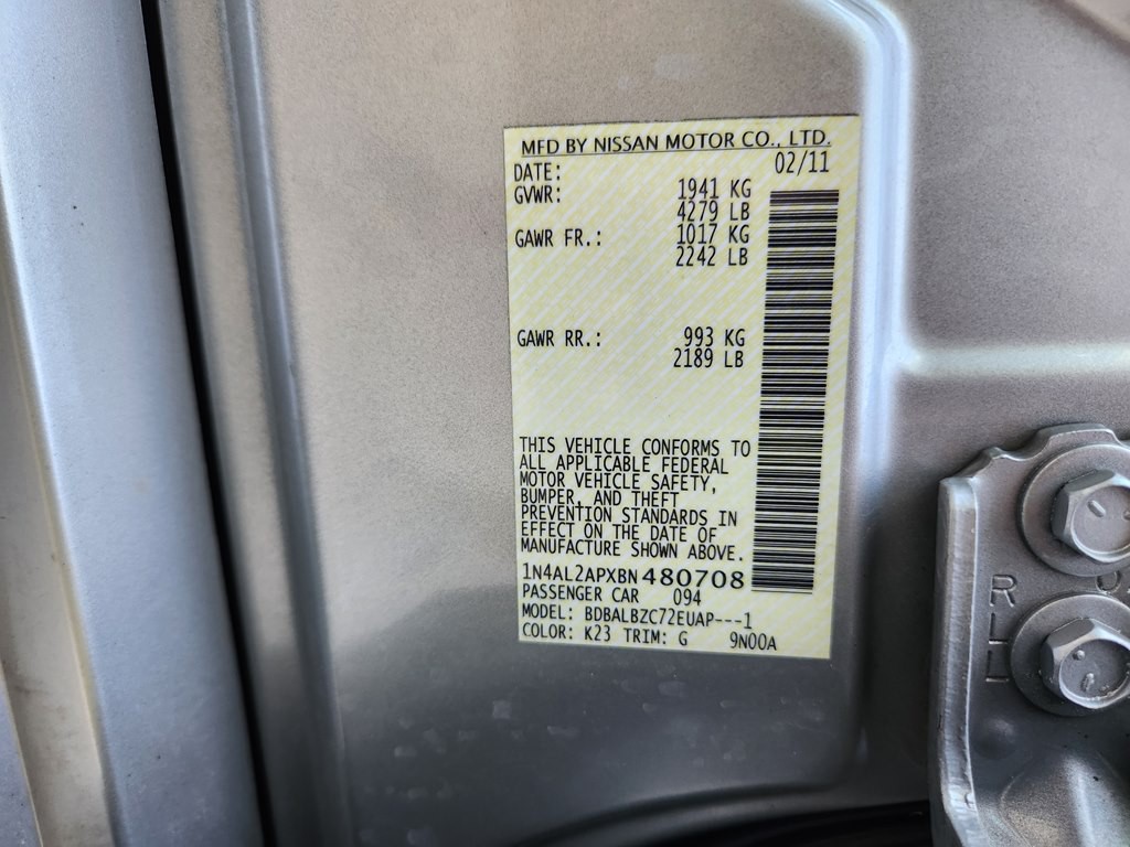 2011 Nissan Altima Image 48