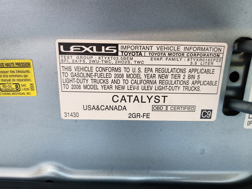 2008 Lexus RX 350 Image 61