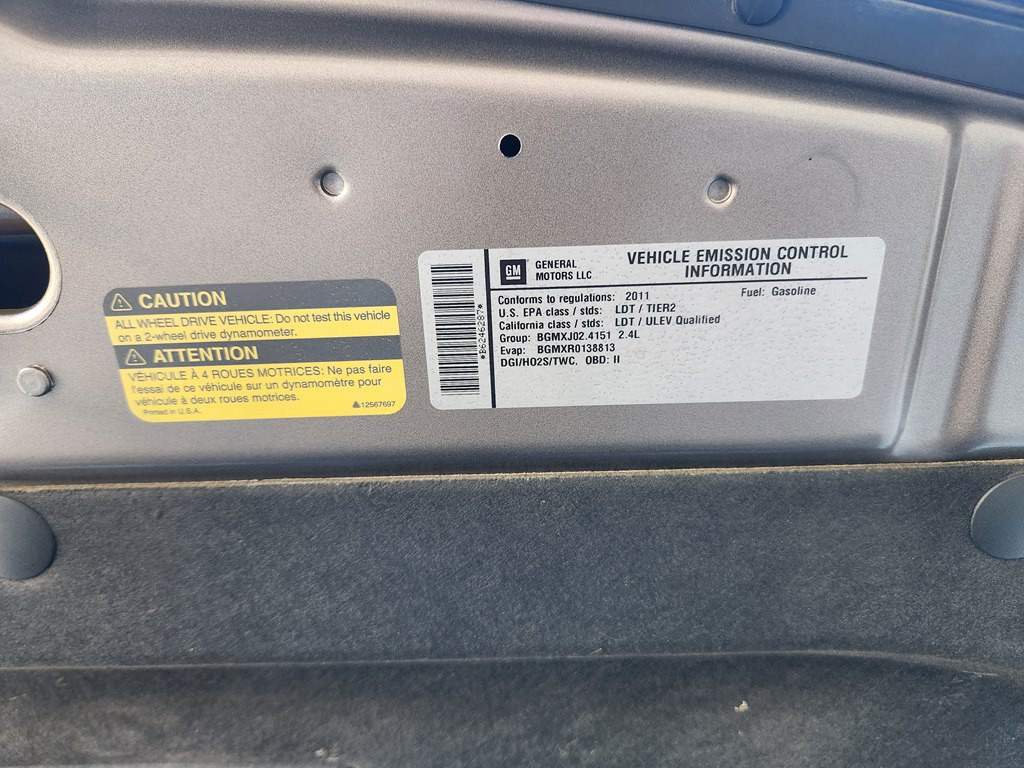 2011 Chevrolet Equinox Image 72