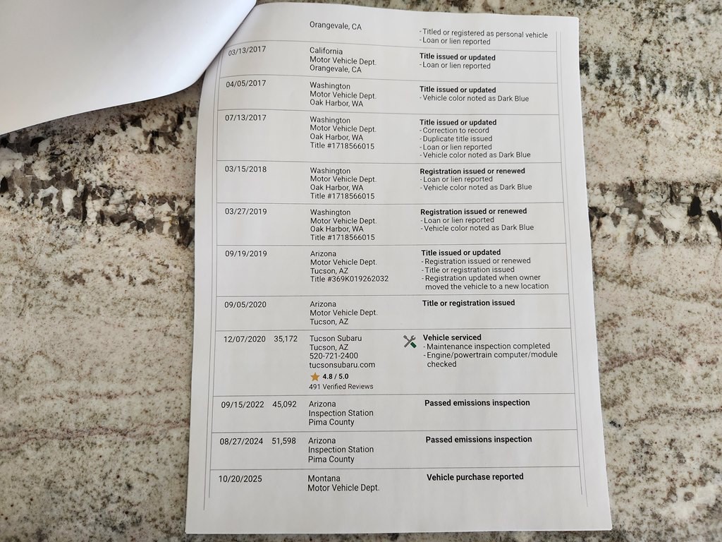 2017 Subaru Outback Image 71