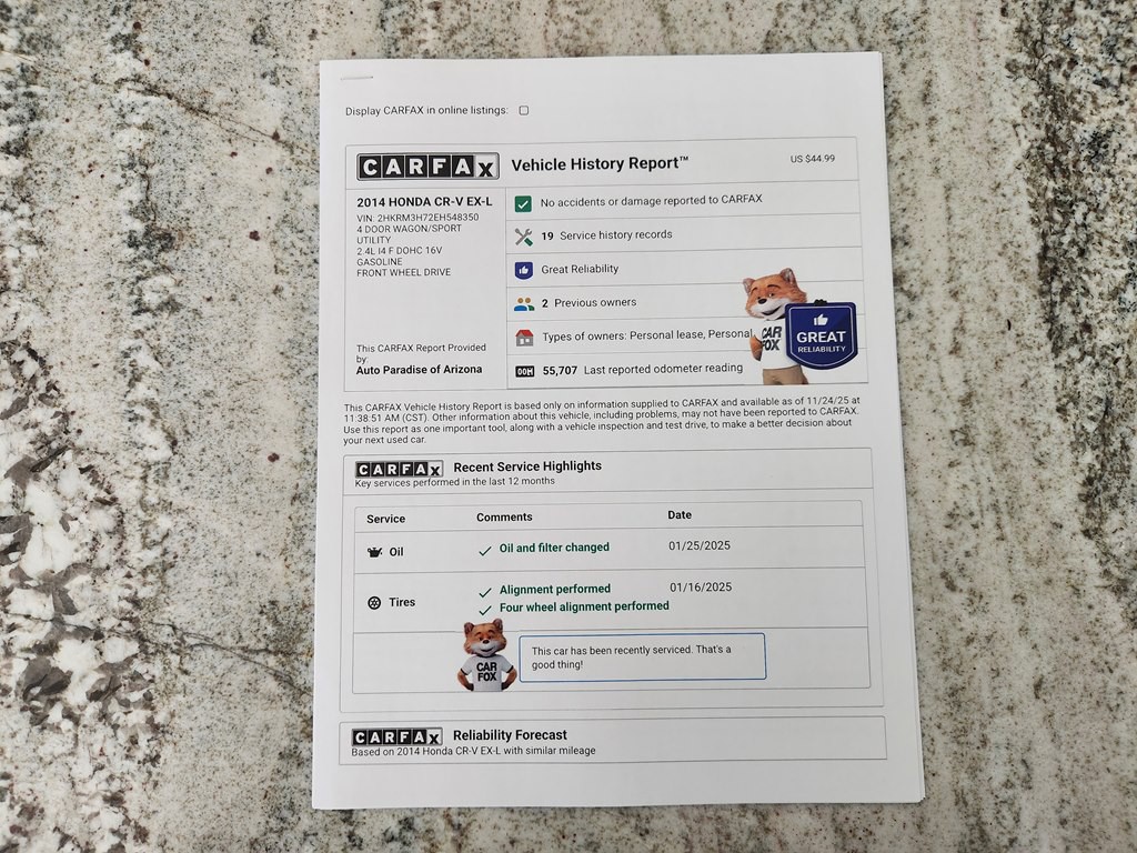 2014 Honda CR-V Image 50