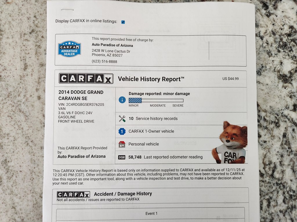 2014 Dodge Grand Caravan Image 52