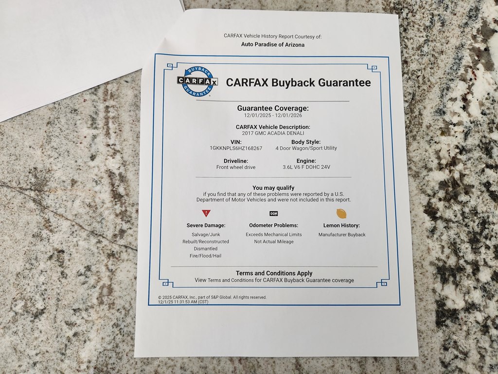 2017 GMC Acadia Image 81