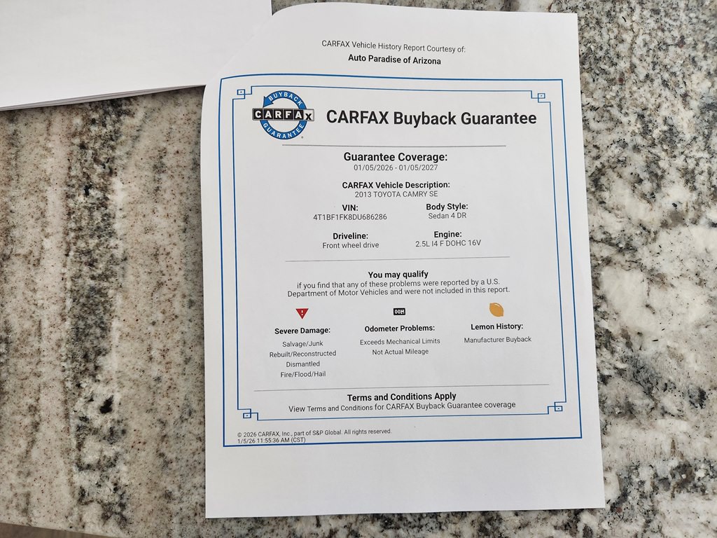 2013 Toyota Camry Image 79