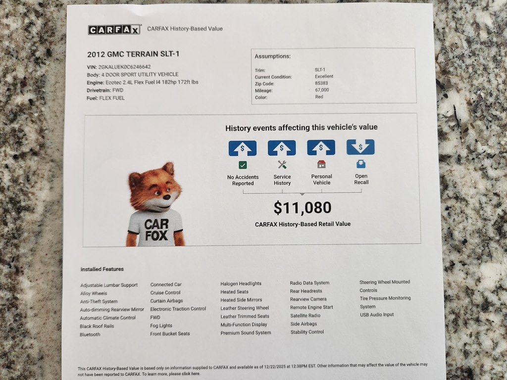 2012 GMC Terrain Image 9