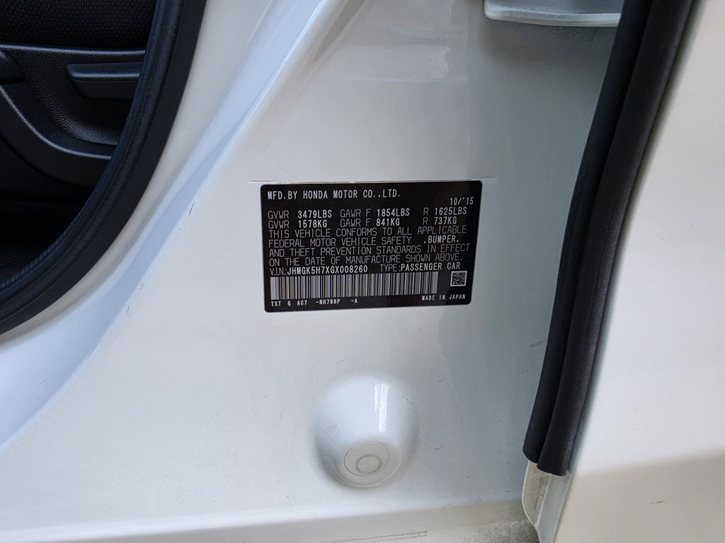 2016 Honda Fit Image 60