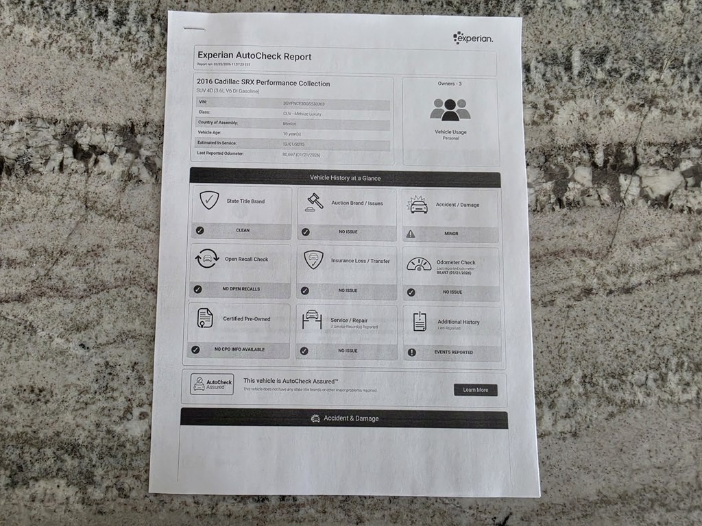 2016 Cadillac SRX Image 12
