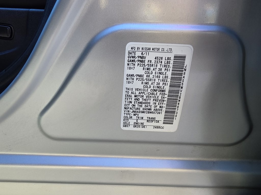 2011 Nissan Rogue Image 67