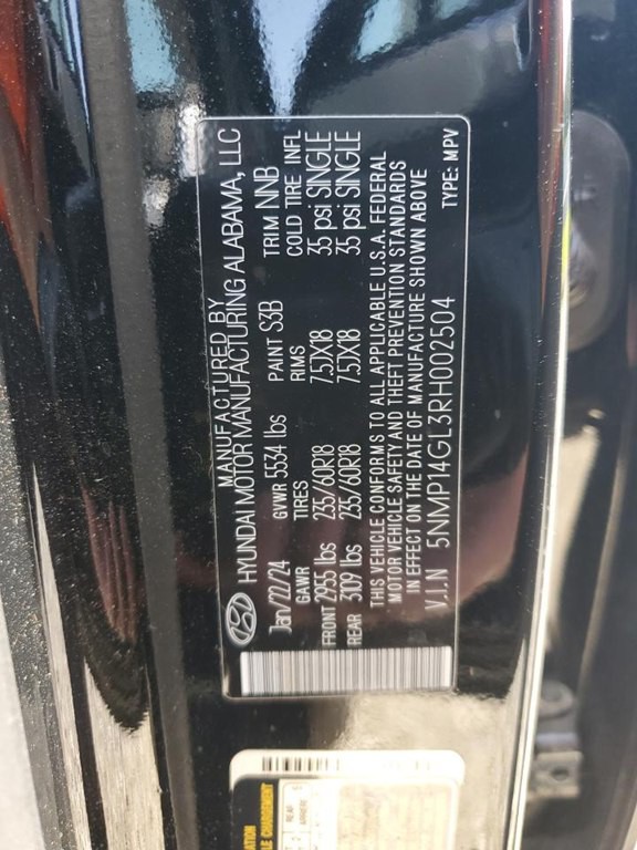 2024 Hyundai Santa Fe Image 14