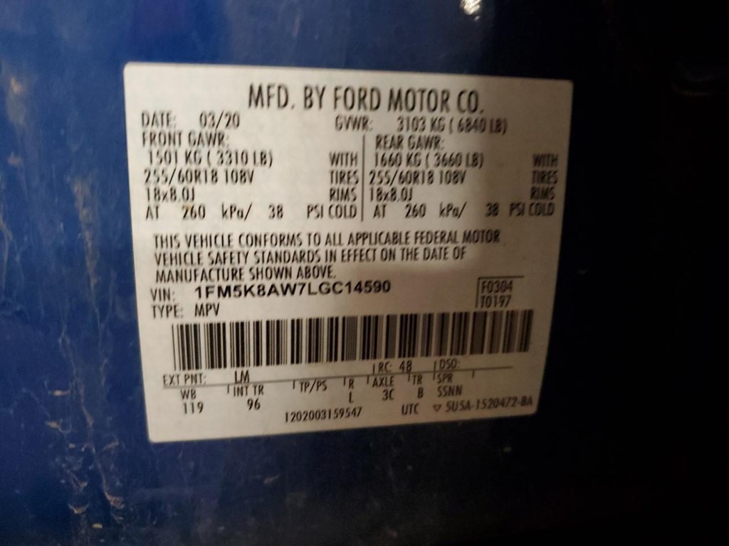 2020 Ford Explorer Image 13