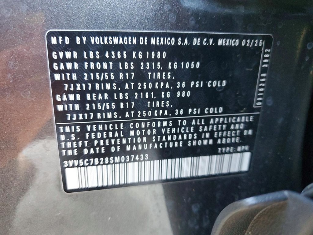 2025 Volkswagen Taos Image 13