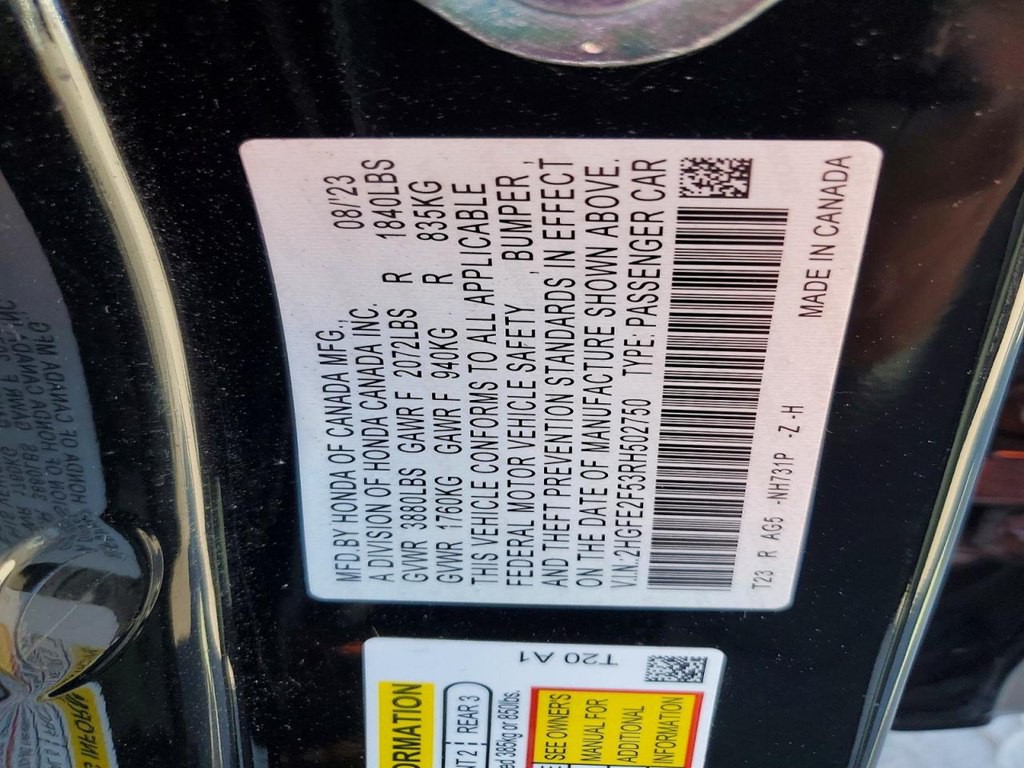 2024 Honda Civic Image 12