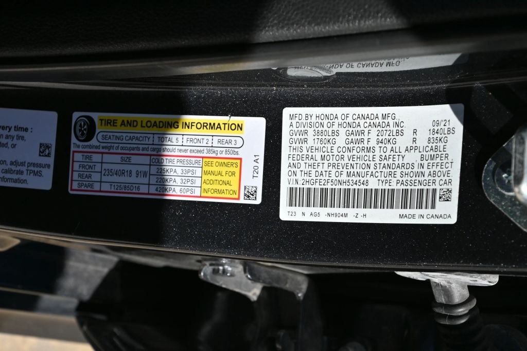 2022 Honda Civic Image 8