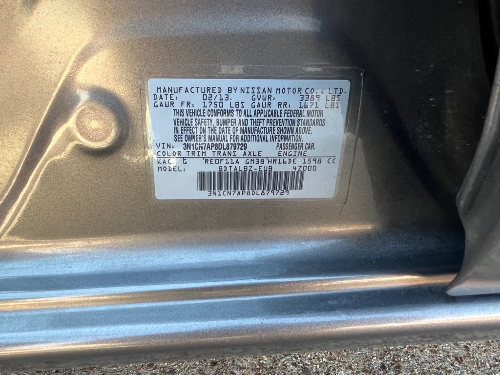 2013 Nissan Versa Image 28