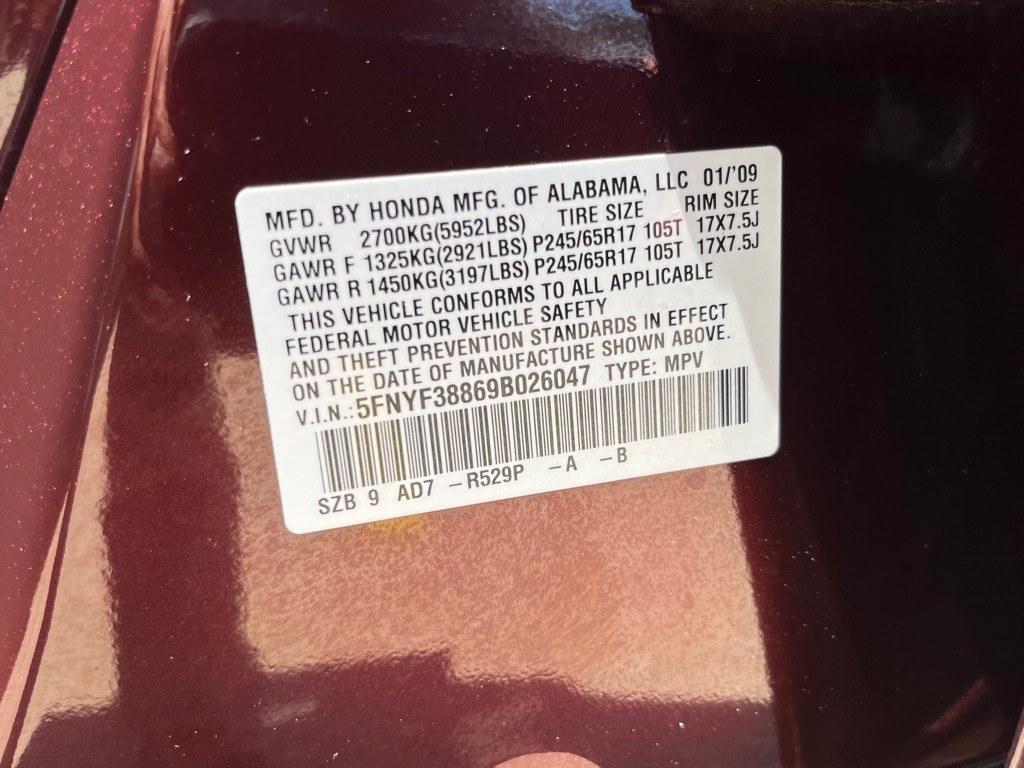 2009 Honda Pilot Image 33