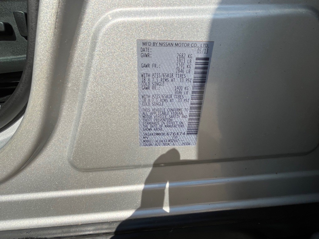 2013 Nissan Pathfinder Image 33