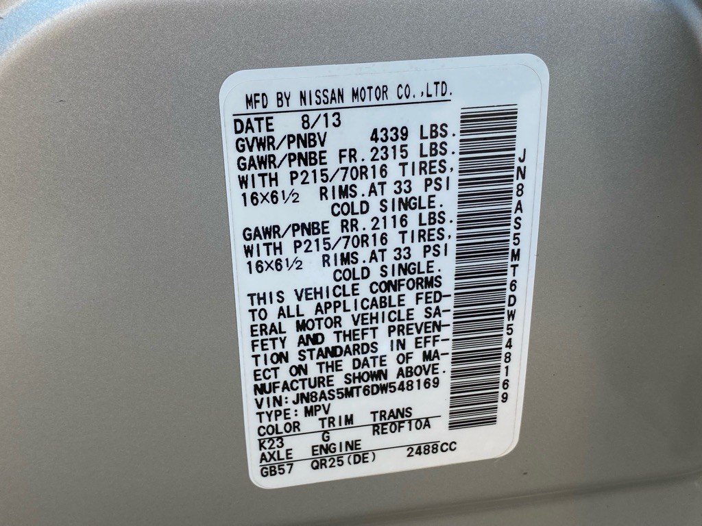2013 Nissan Rogue Image 31