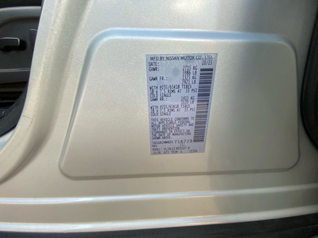 2015 Nissan Pathfinder Image 34