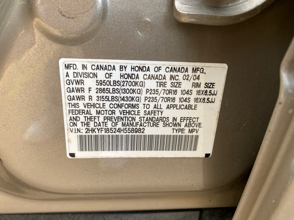 2004 Honda Pilot Image 32