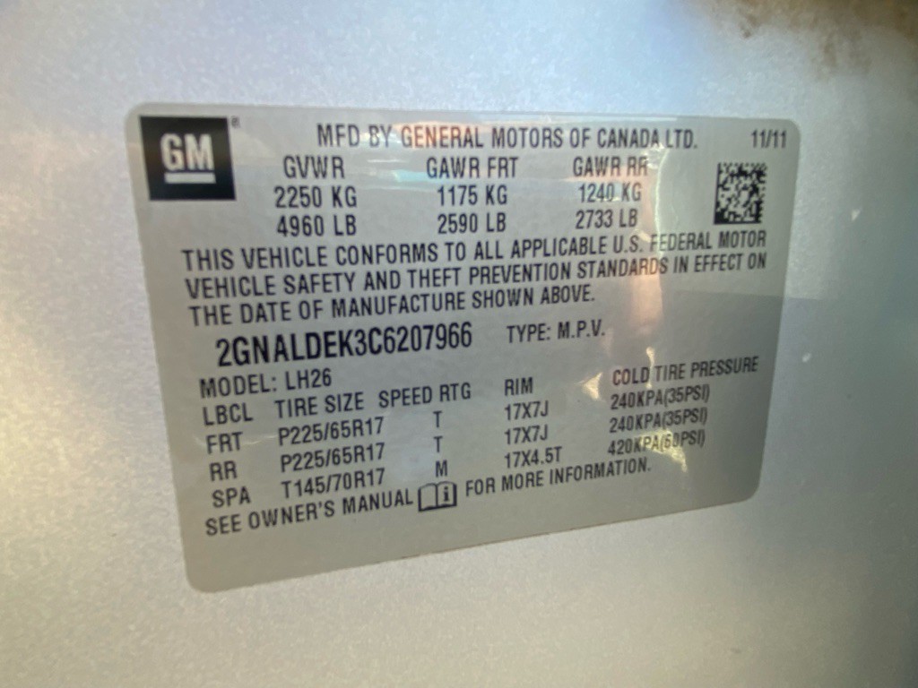 2012 Chevrolet Equinox Image 33