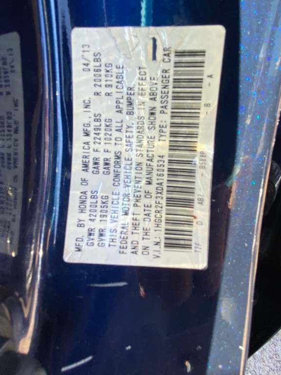 2013 Honda Accord Image 31