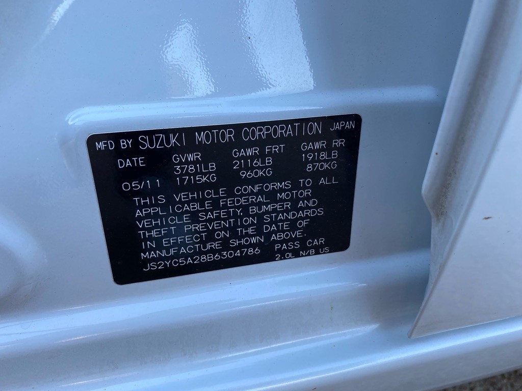 2011 Suzuki SX4 Image 31