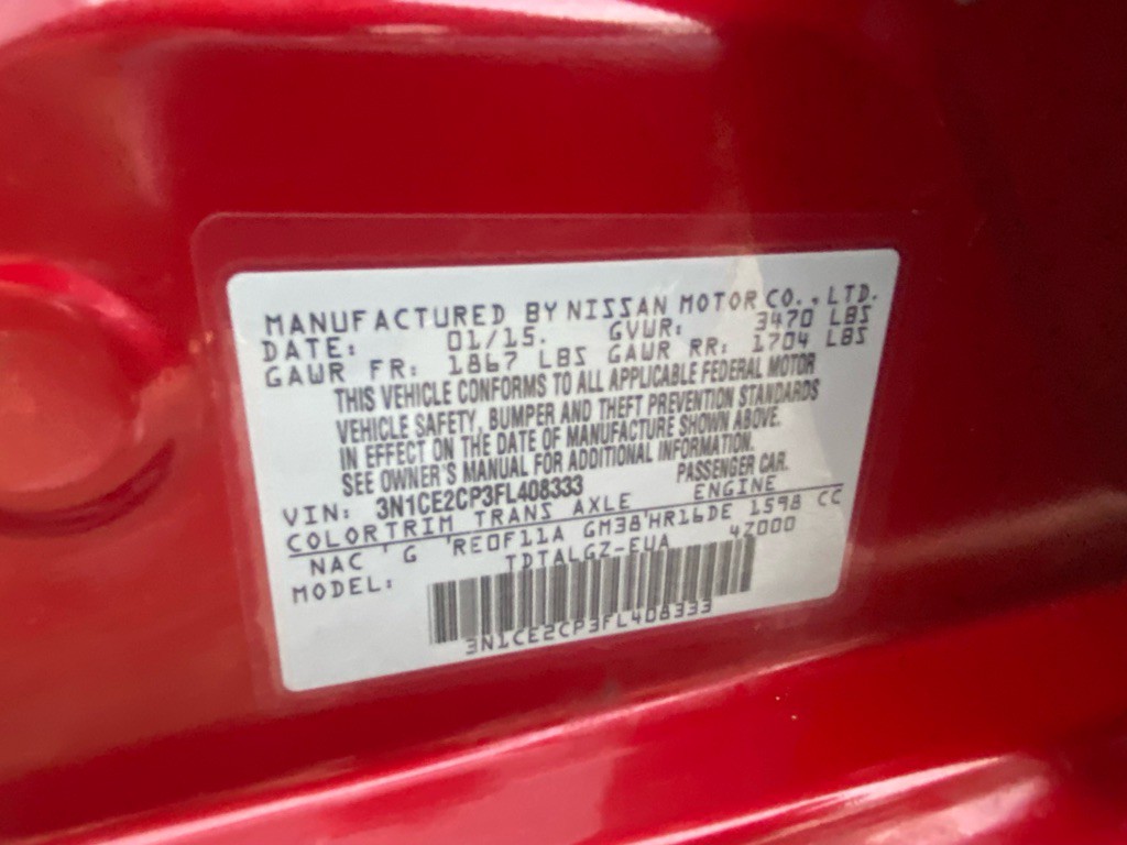 2015 Nissan Versa Image 29