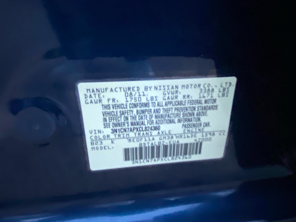 2012 Nissan Versa Image 30