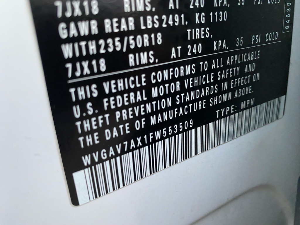 2015 Volkswagen Tiguan Image 33