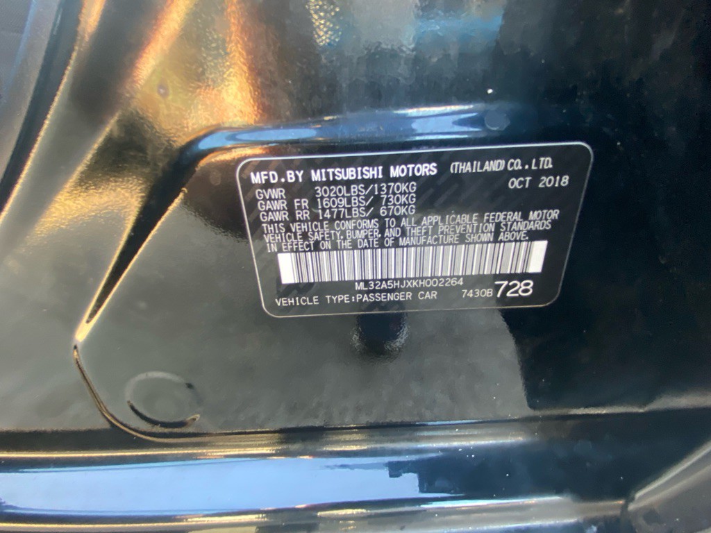 2019 Mitsubishi Mirage Image 32