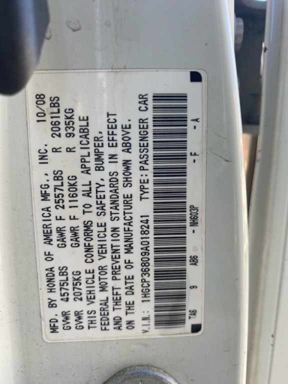 2009 Honda Accord Image 31