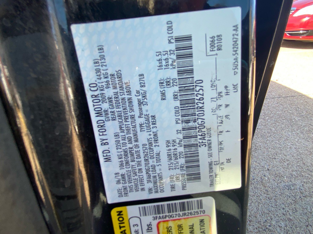 2018 Ford Fusion Image 32